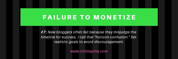 why new bloggers fail