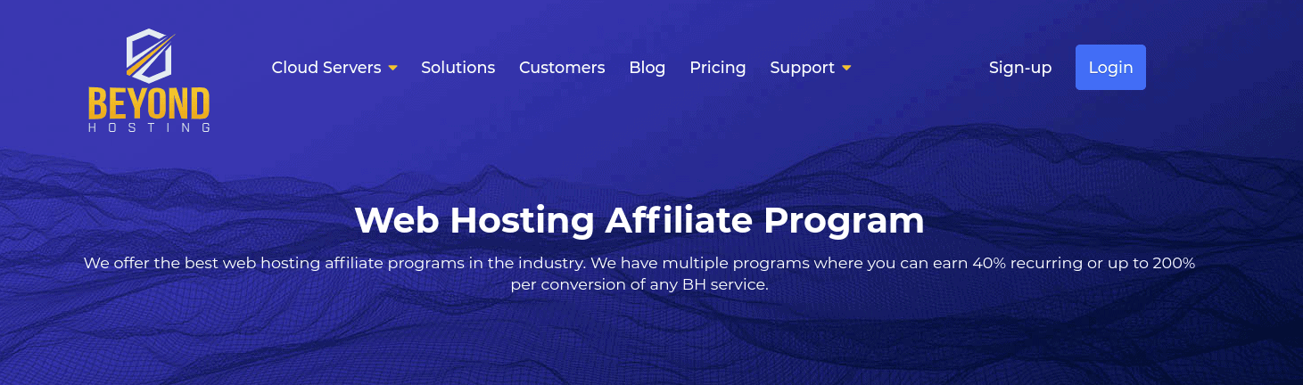 high paying web hosting affiliate program