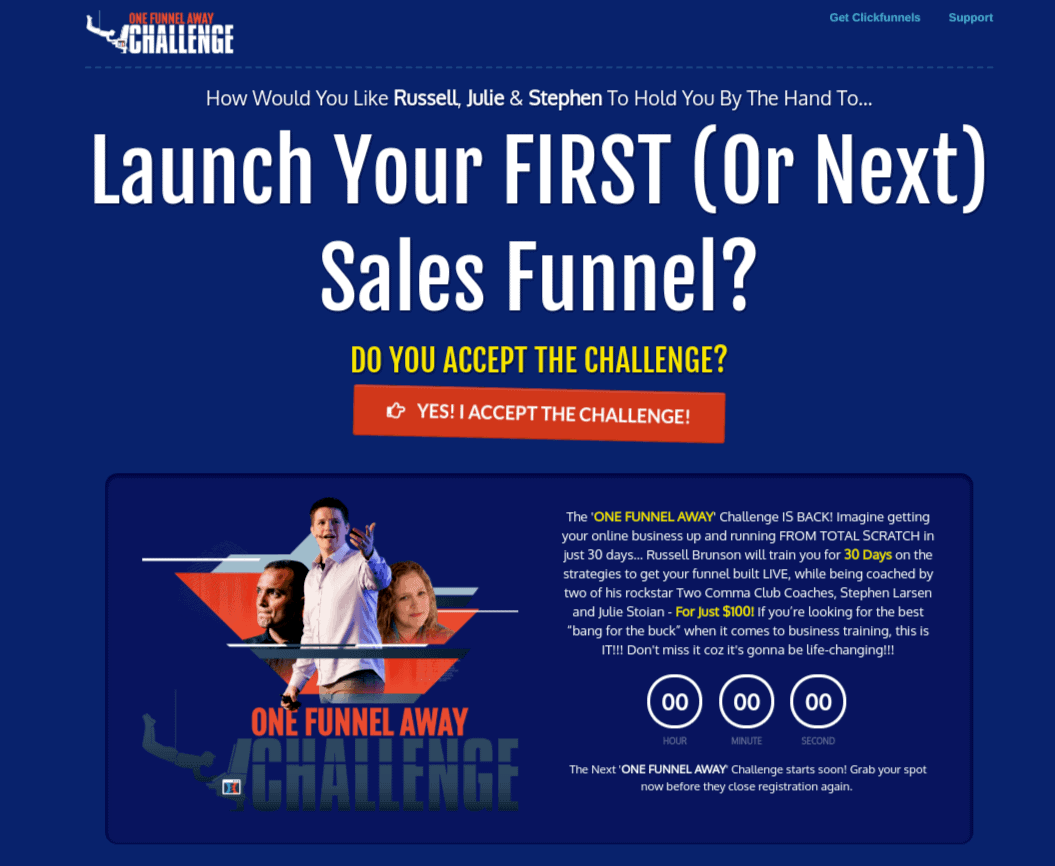 Affiliate Bridge Page Funnel