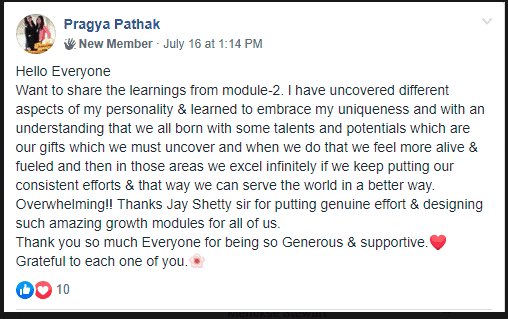 pragma-testimonial-for-jay jay shetty course review