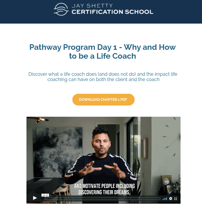 Jay Shetty Pathway