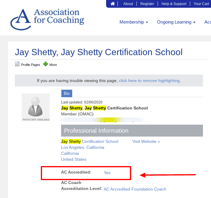 Jay Shetty Association For Coaching 