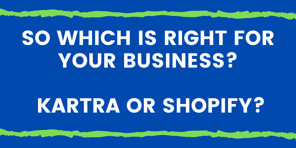 Kartra Vs Shopify
