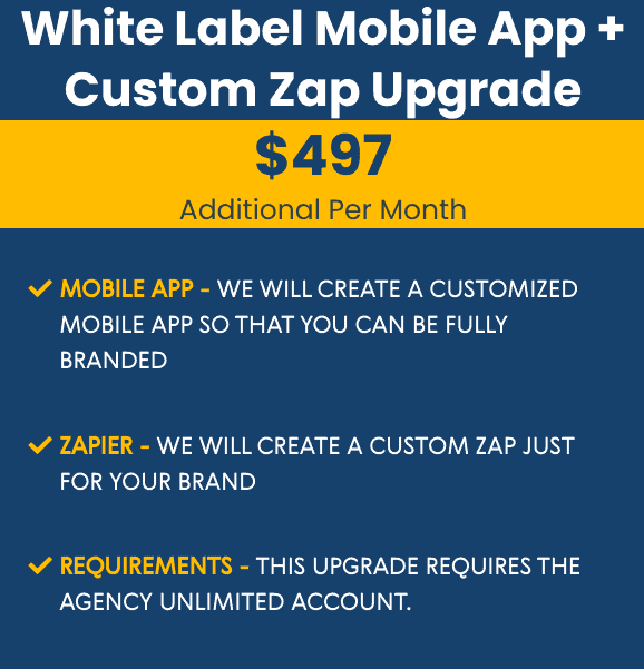 go high level white lable pricing