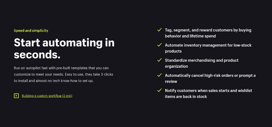 shopify plus automations