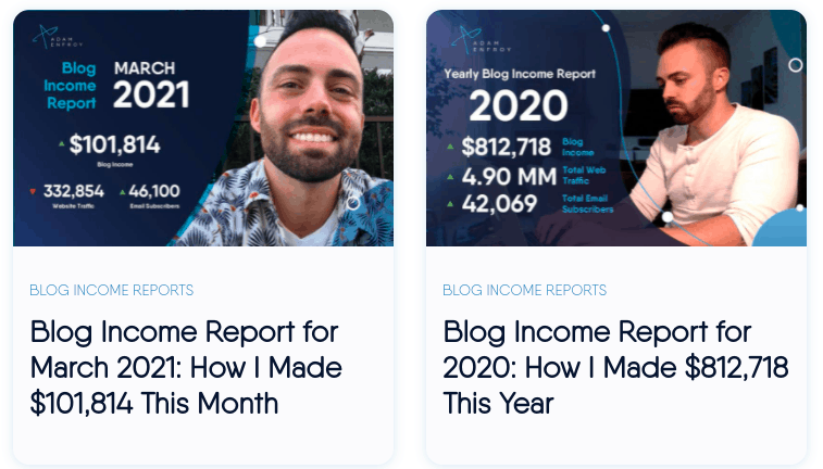 Adam Enfroy Income Reports adam enfroy income reports