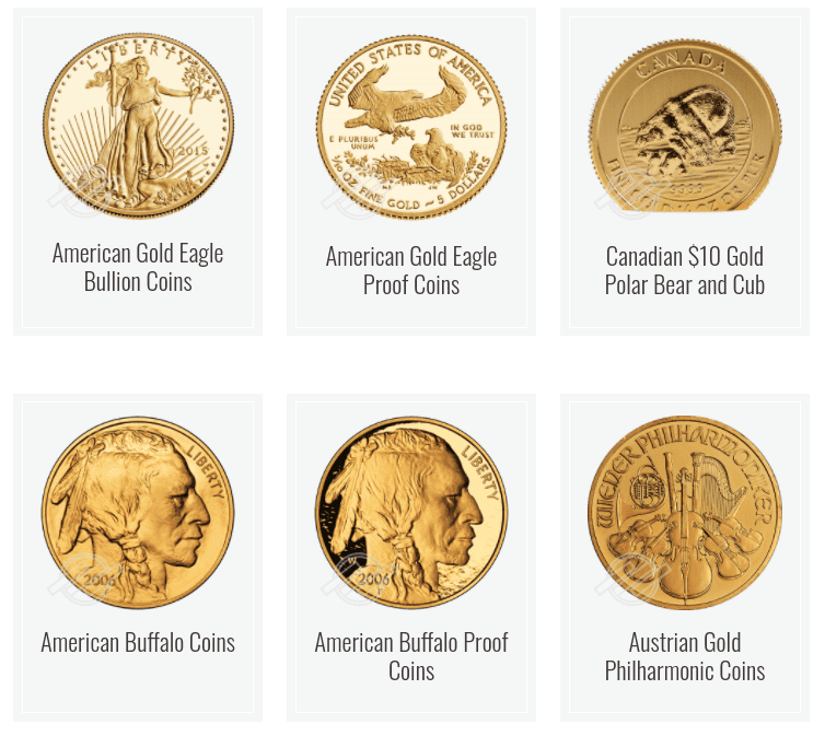 advantage gold coins and bullion
