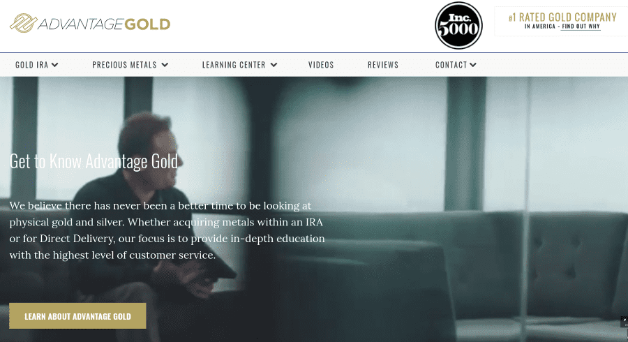 advantage gold website