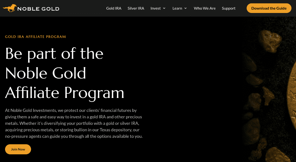 noble gold affiliate program
