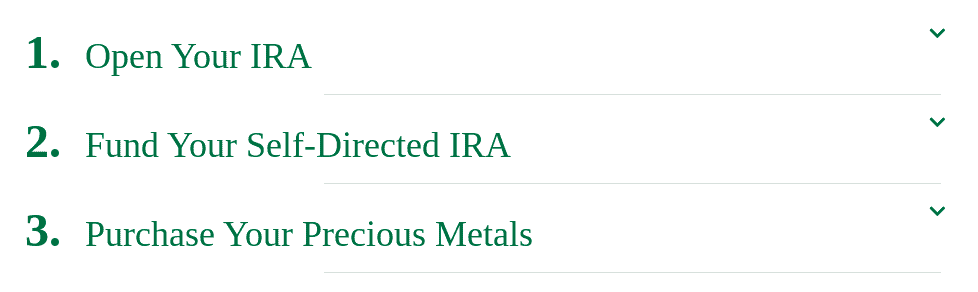 start a goldco account