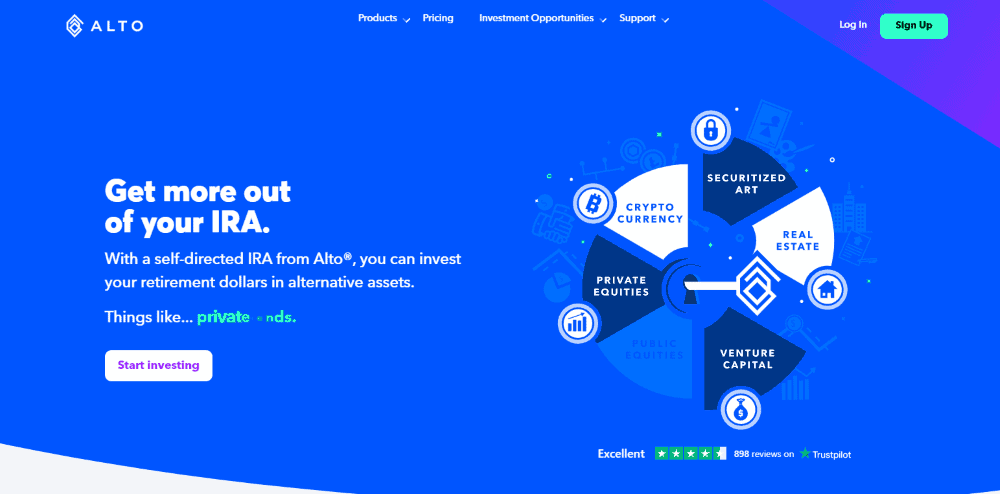 alto ira homepage