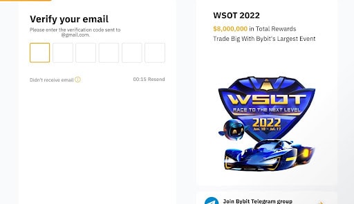 bybit email verification page