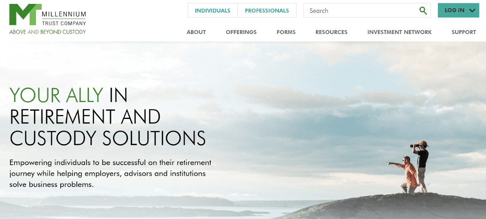 millenium-trust-company-website Millenium Trust Company