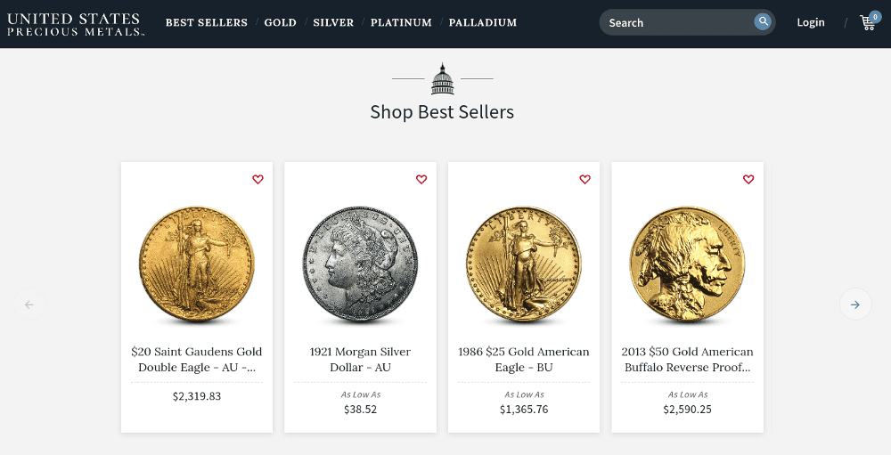 Best Seller - United States Precious Metals