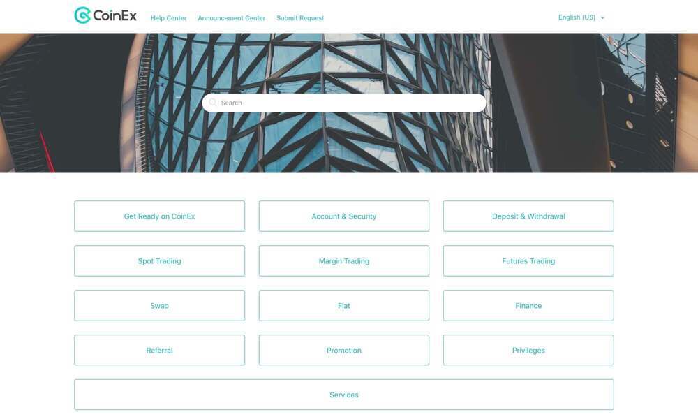 coinex help center