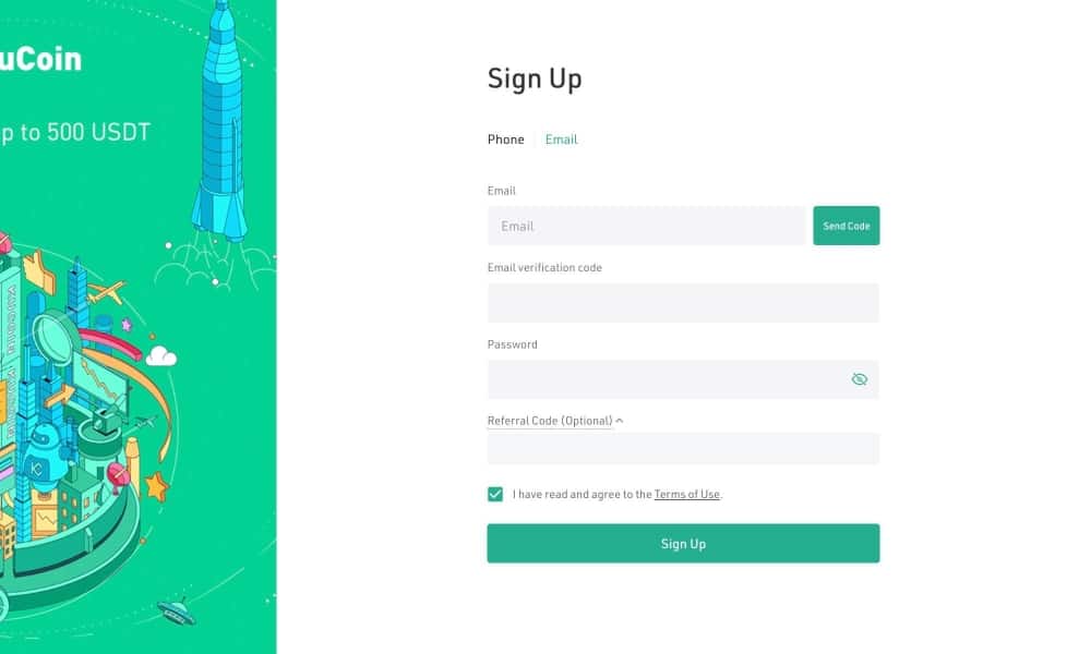 kucoin-email-sign-up-page kucoin email sign up page