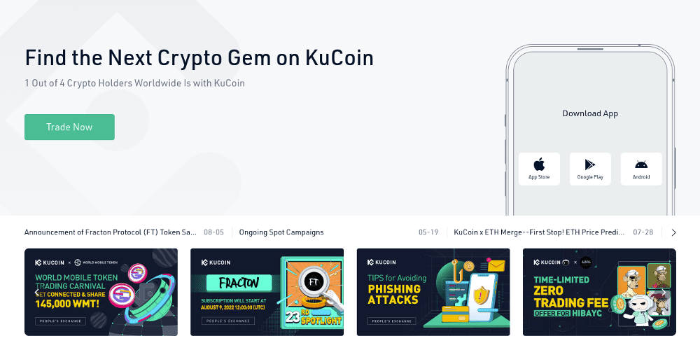 kucoin-homepage kucoin homepage