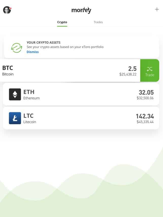 etoro wallet mobile app