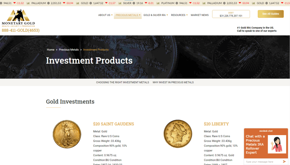 Monetary_Gold_Products Monetary Gold Products