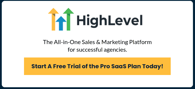 gohighlevel pro saas plan