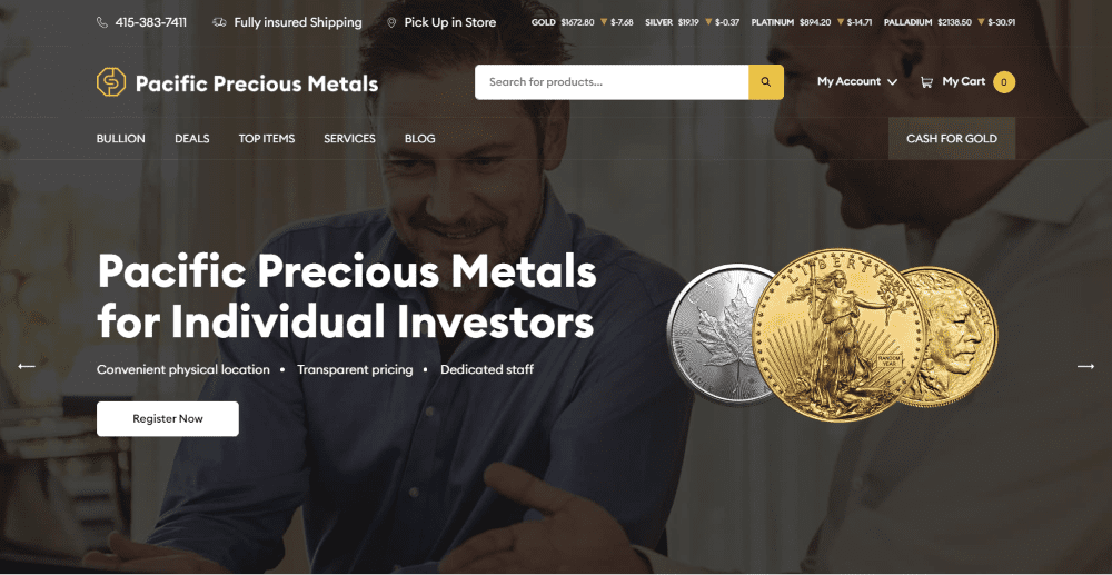 pacific precious metals