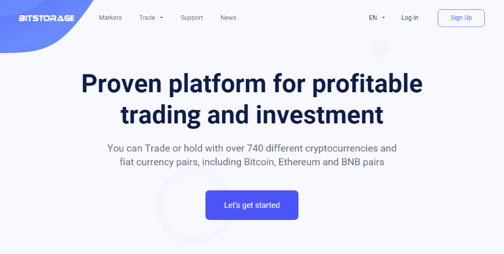 BitStorage Homepage