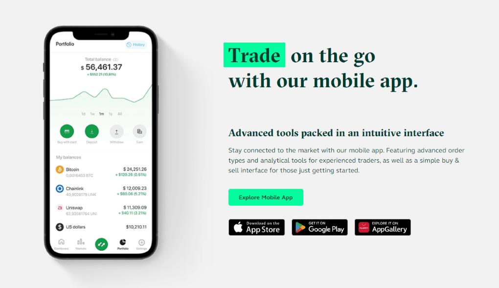 Bitstamp Mobile App
