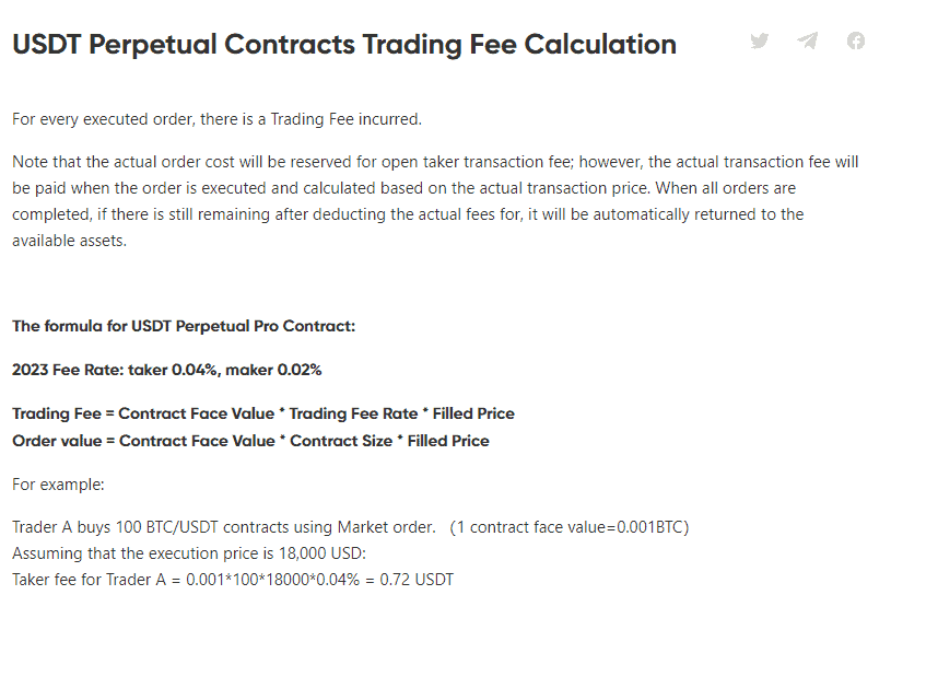 Deepcoin fees