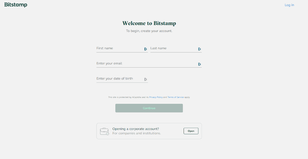 How to Sign Up on Bistamp