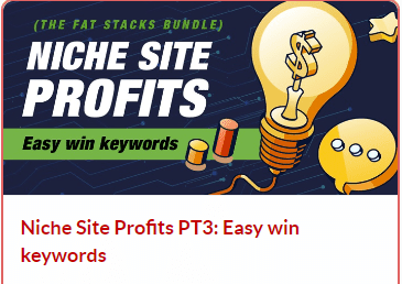 Niche Site Profits PT3 Easy win keywords Niche Site Profits PT3 Easy win keywords