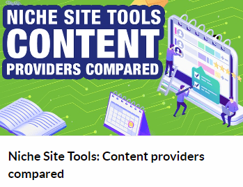 Niche Site Tools Content Providers Niche Site Tools Content Providers