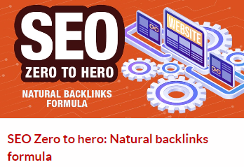 SEO Zero To Hero Natural BackLinks SEO Zero To Hero Natural BackLinks
