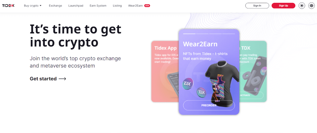 Tidex Homepage Tidex Homepage