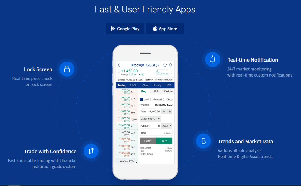 Upbit Mobile App