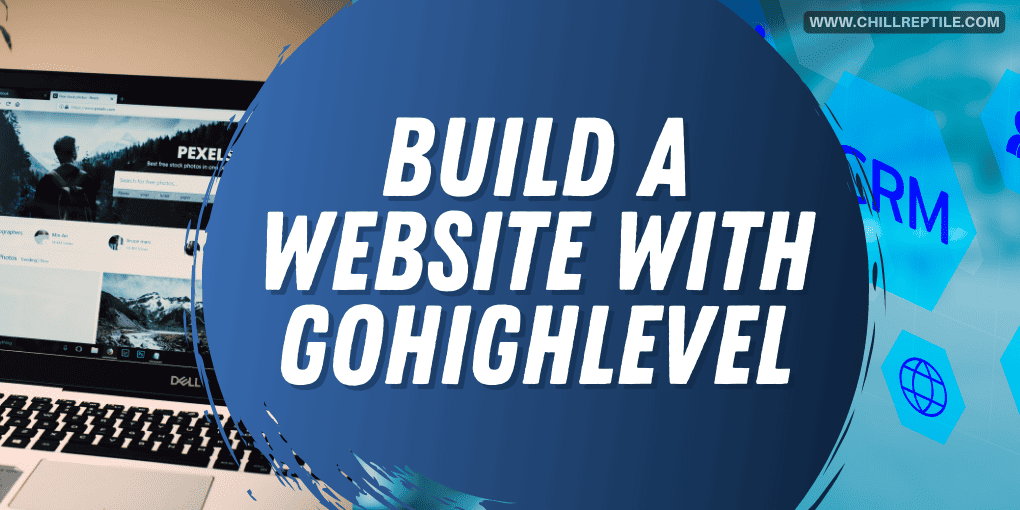 build a website with gohighlevel