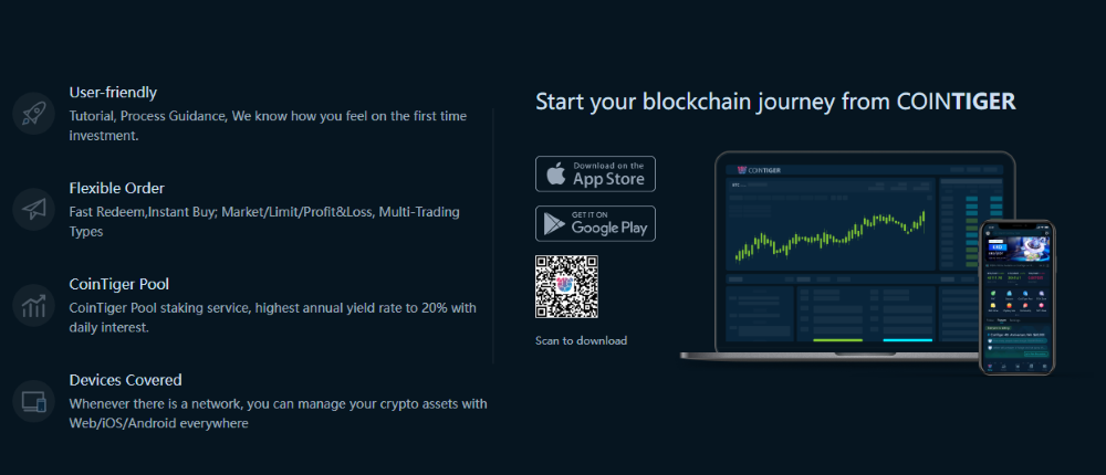 CoinTiger Mobile App