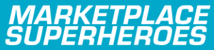 Marketplace superheroes logo