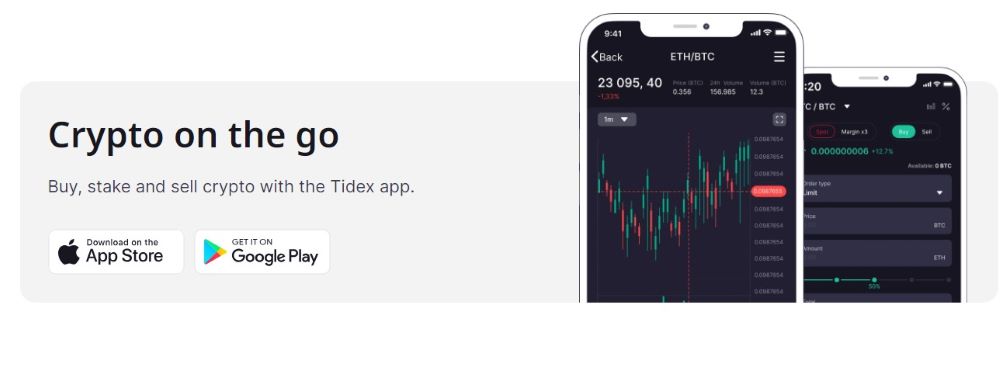 Tidex Mobile App Tidex Mobile App