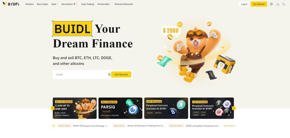 BYDFI_Homepage BYDFI Homepage