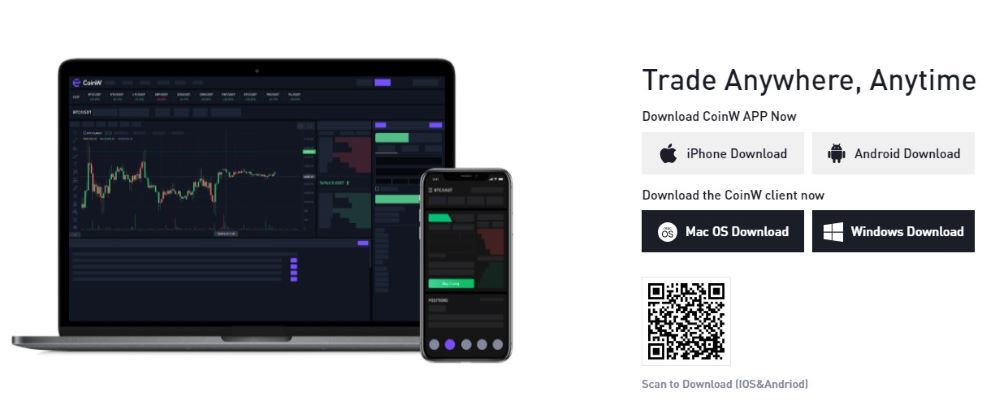CoinW Mobile App