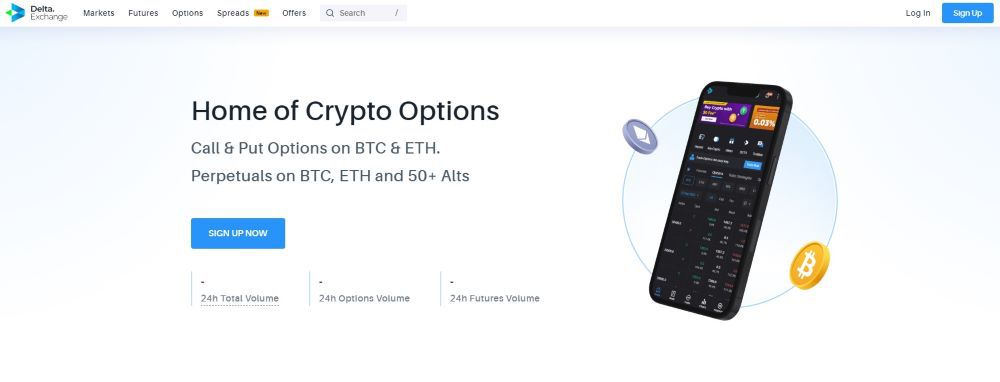 Delta_Exchange_Homepage Delta Exchange Homepage