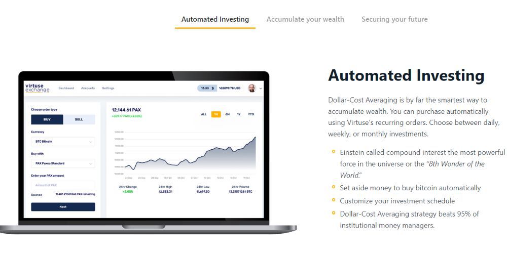 Virtuse Exchange Features