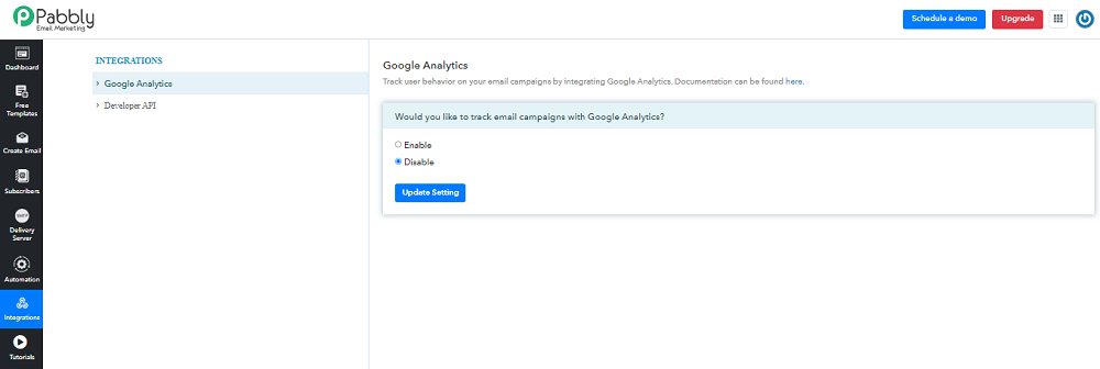 Pabbly Email Marketing Integrations.