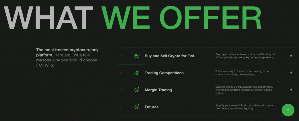 FMFW.io Features