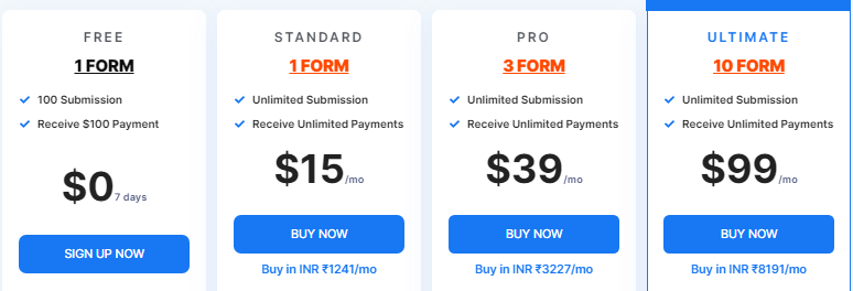 Pabbly Monthly Pricing.