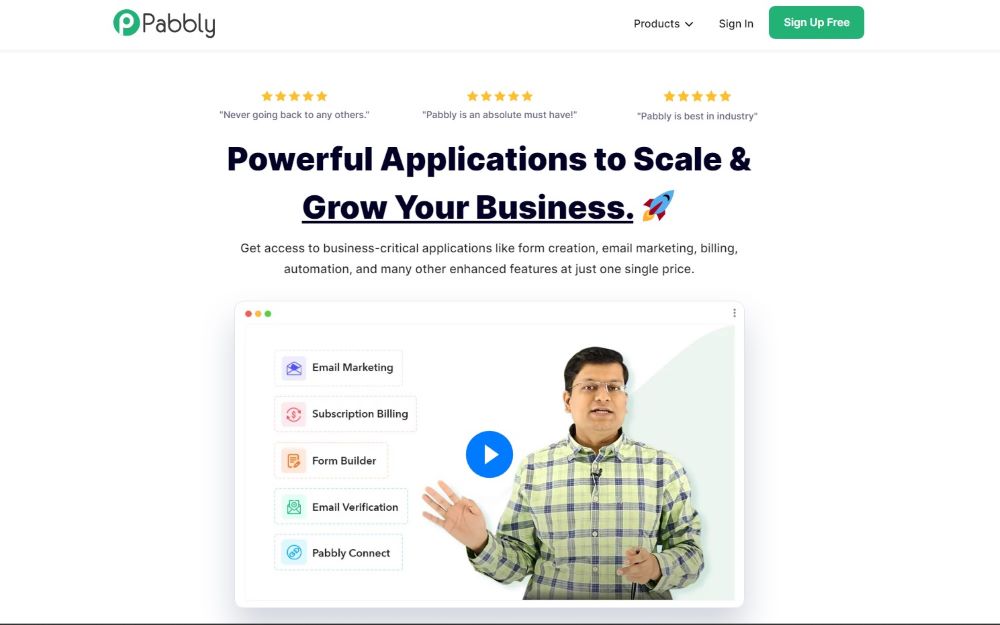 Pabbly Homepage