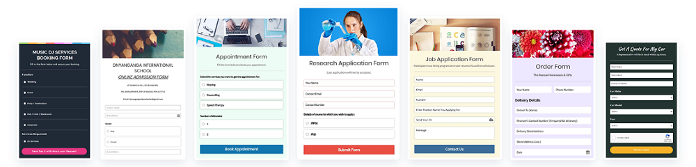 Pabbly Form Builder Templates