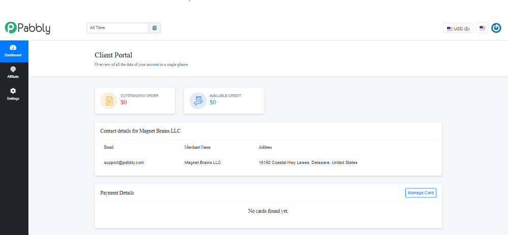 Pabbly client portal
