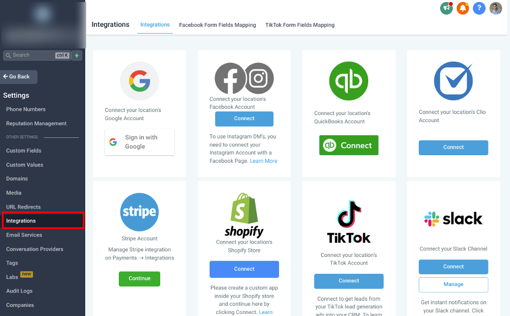 gohighlevel reserve with google integration