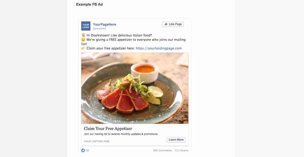 gohighlevel-restaurant-snapshot-facebook-ad gohighlevel restaurant snapshot facebook ad